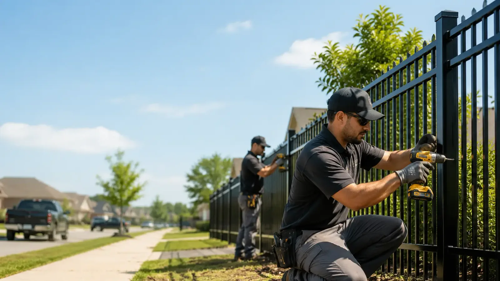 Metal Fence Installation in Newbern, AL